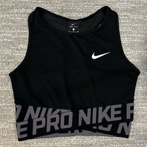 Nike Pro Dri-Fit Cropped Training Tank Size Small